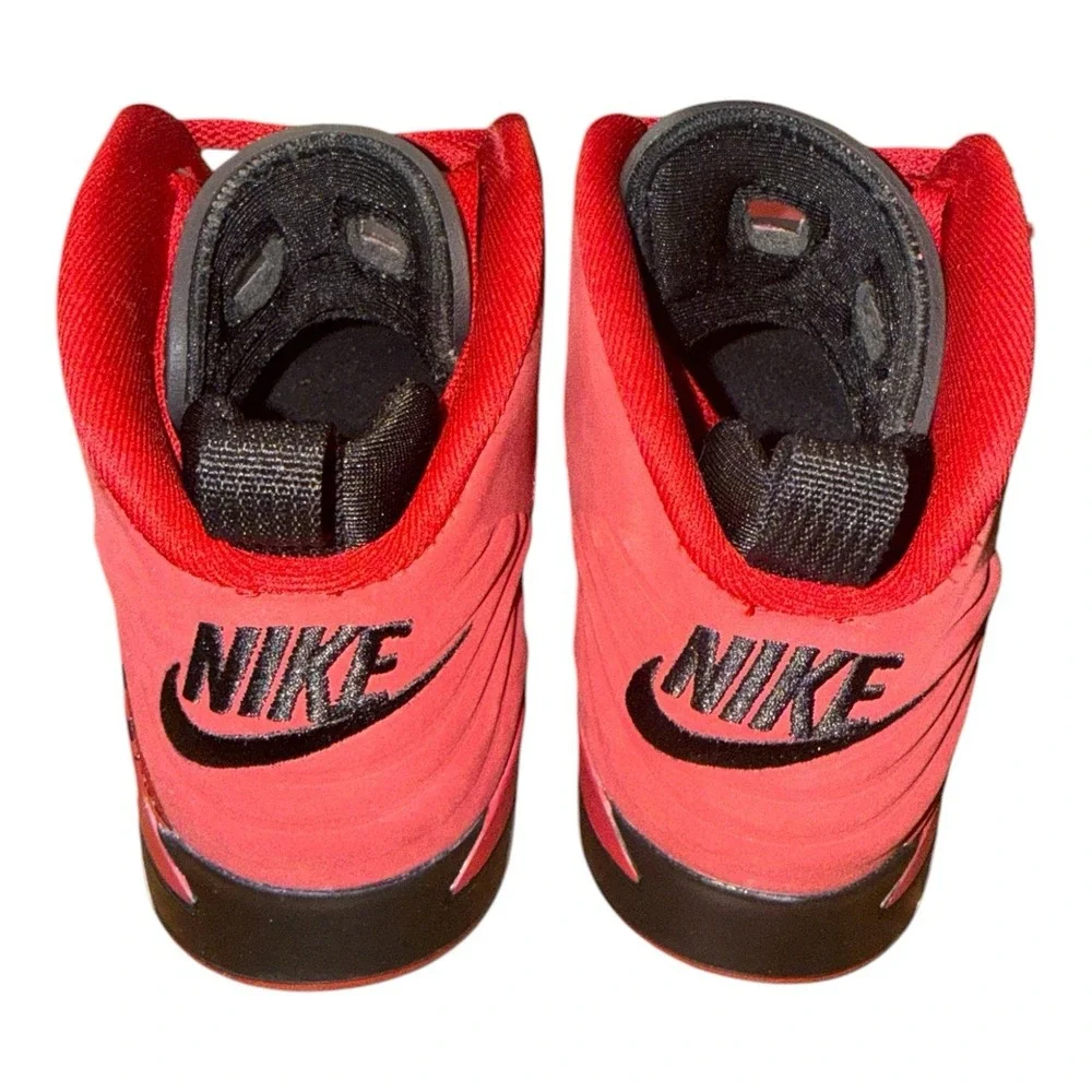 Nike Air Jordan Jumpman MVP Boys Size 3Y Red Black Basketball Shoes Sneakers
